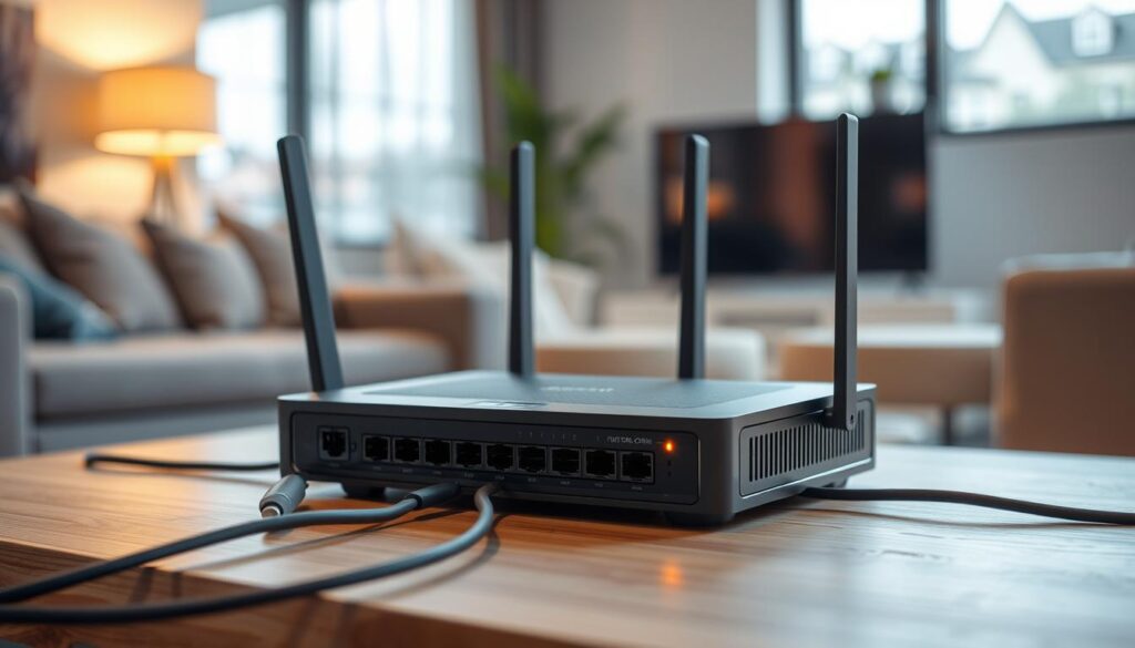 Glasfaser-Router Anschluss und Einrichtung