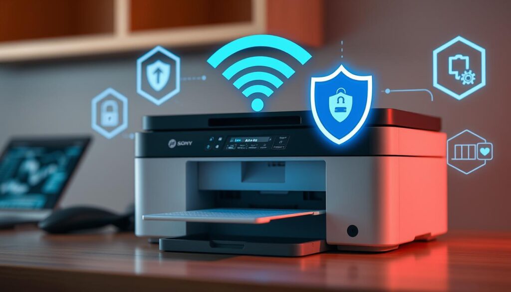 WLAN-Druckeranschluss Sicherheit WLAN-Druckeranschluss Sicherheit