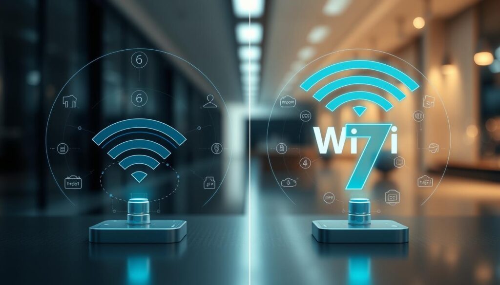 WiFi 7 and WiFi 6 Comparison WiFi 7 and WiFi 6 Comparison