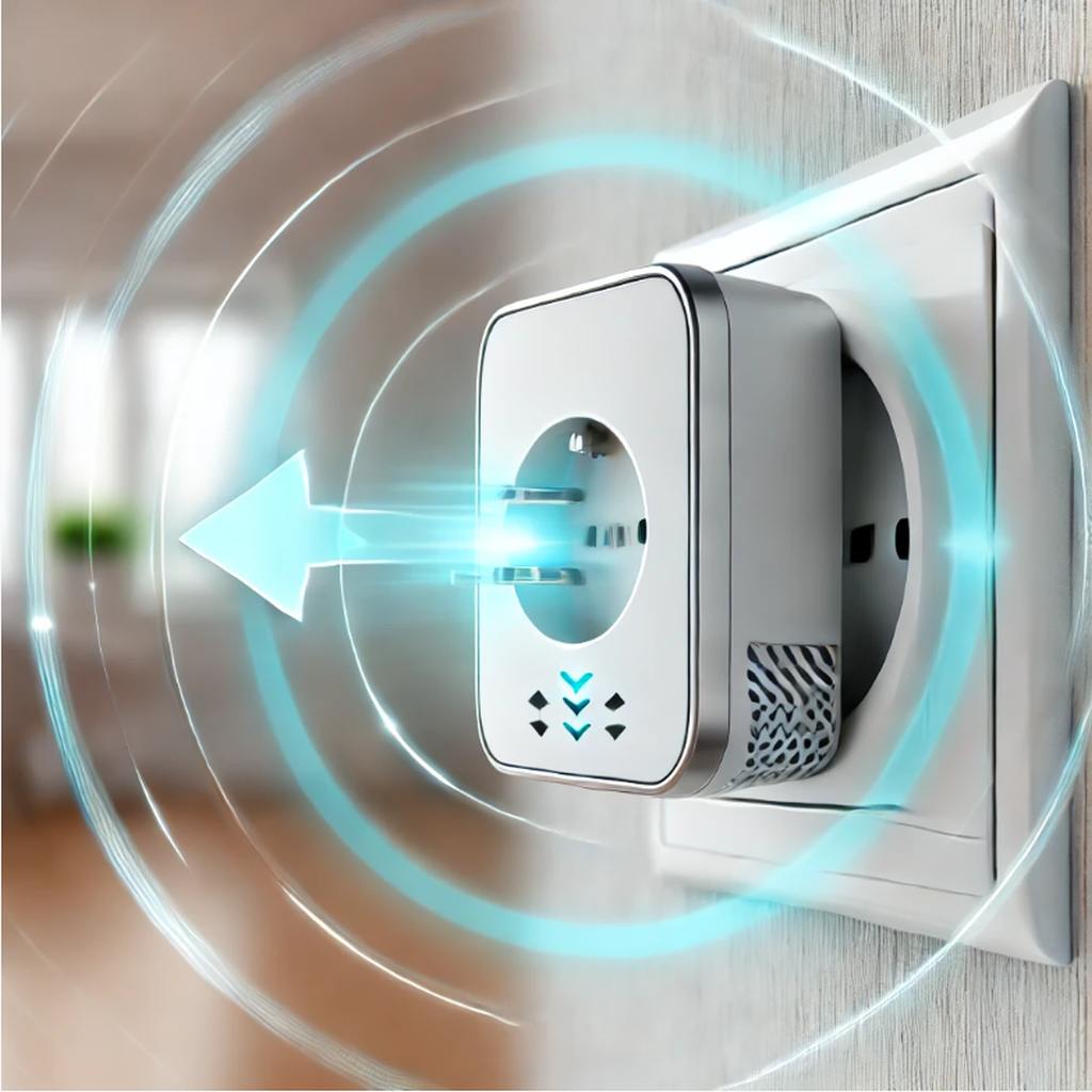 Powerline-Adapter direkt in eine Wandsteckdose