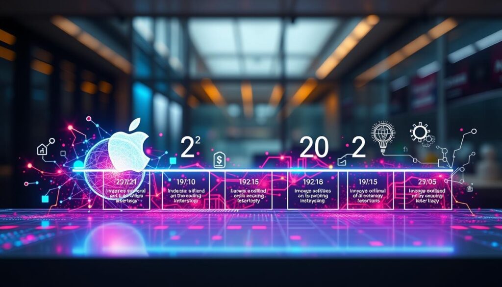 Apple KI Entwicklung Meilensteine Apple KI Entwicklung Meilensteine