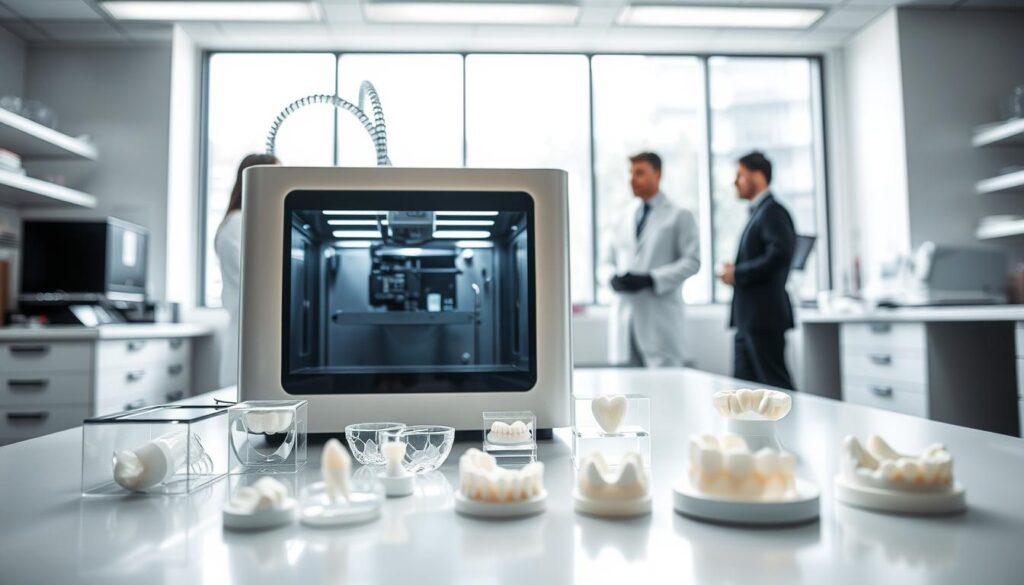 SLA 3D Drucker in Dentallaboren