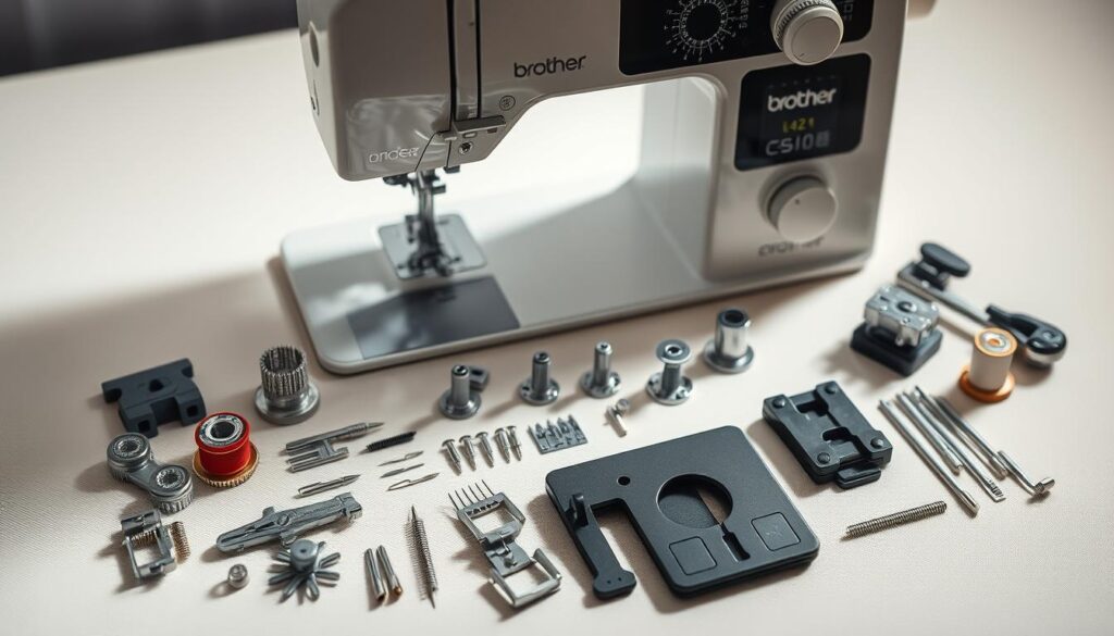 Brother CS10 Nähmaschine Zubehör