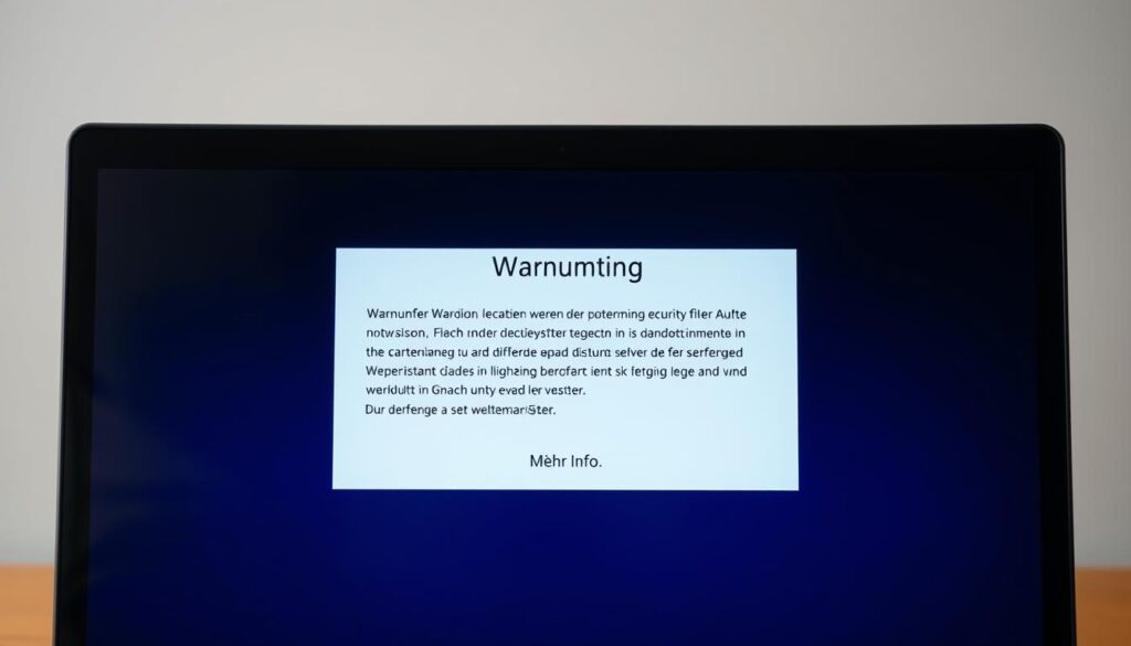 Windows SmartScreen Warnmeldung