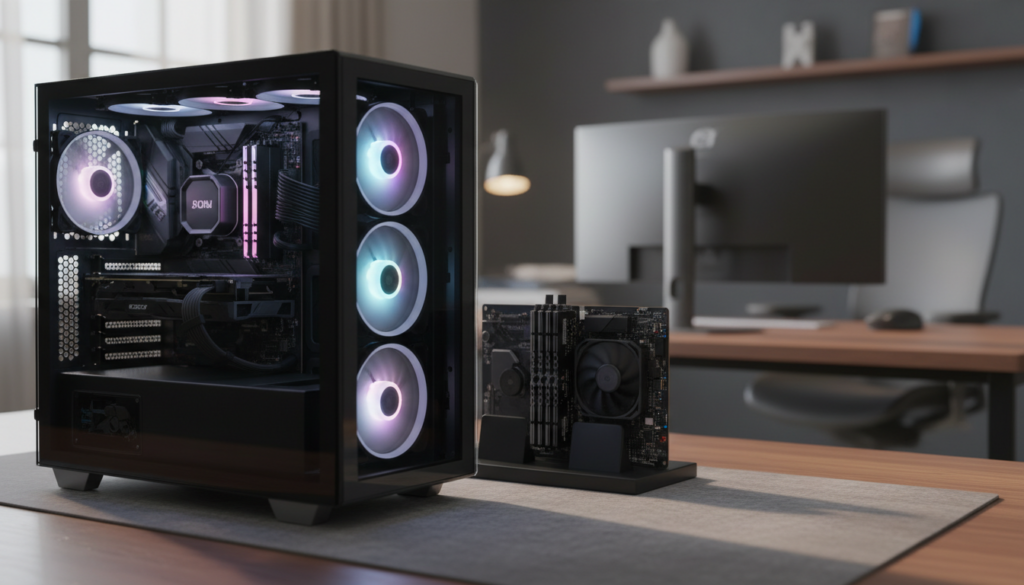 Erweiterbarkeit Desktop-PCs Design