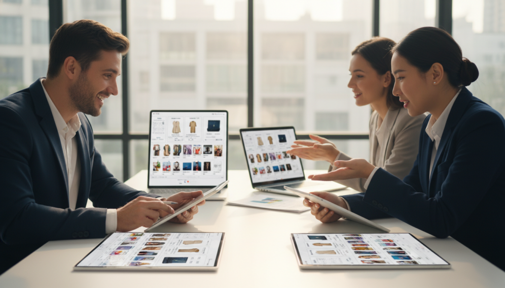 Digitales Einkaufserlebnis Onlineshopping