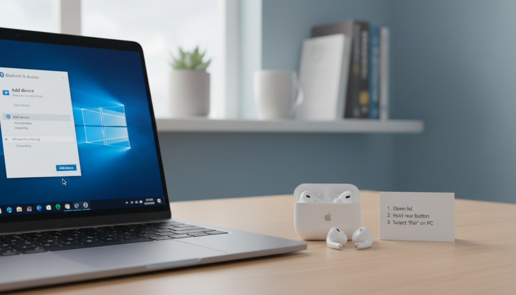 Schritt-für-Schritt Kopplung Apple Kopfhörer mit Windows Schritt-für-Schritt Kopplung Apple Kopfhörer mit Windows