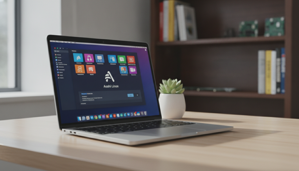 Asahi Linux macbook