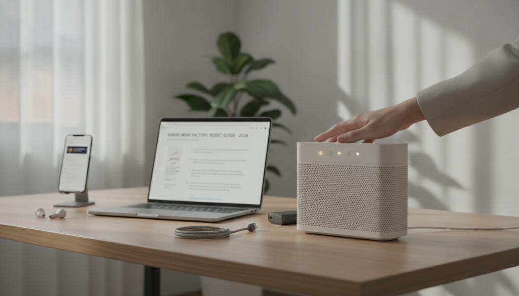 Sonos Move zurücksetzen