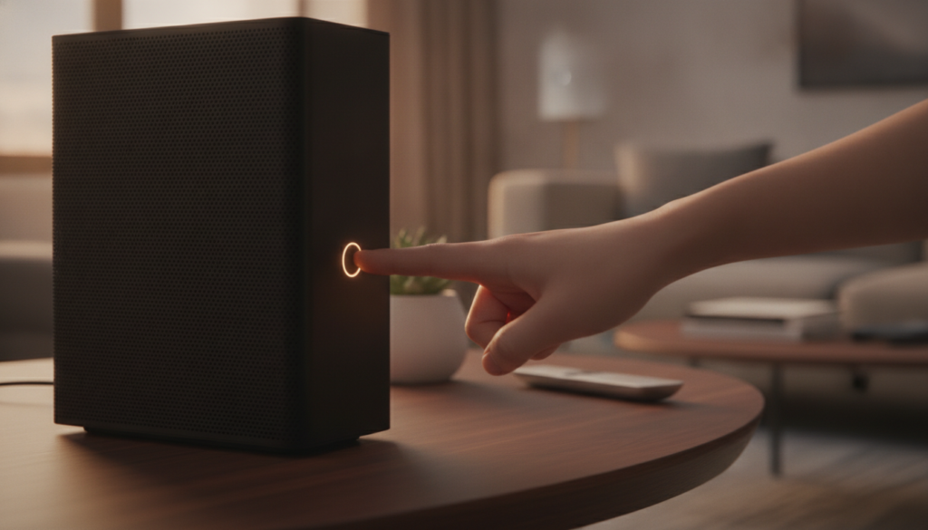 Sonos Move zurücksetzen mit Verbindungstaste